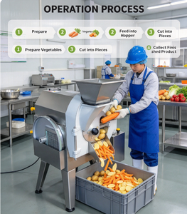 Machine à <span class=keywords><strong>couper</strong></span> le manioc et à dé<span class=keywords><strong>couper</strong></span> les pommes de terre automatiquement <span class=keywords><strong>pour</strong></span> la découpe de légumes racineux - Product Image 3