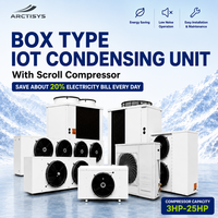 Unidad Condensadora Monobloque Industrial para Cuarto Frío, Refrigerada por Aire, con IoT, Tipo Caja Completa, para Refrigeración de Cuartos Fríos