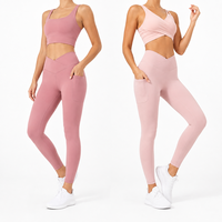 Pantalon OEM pour femme en Spandex/Nylon, très élastique, couleur unie, extensible dans quatre directions, longueur cheville, léger, respirant, anti-UV, élastique