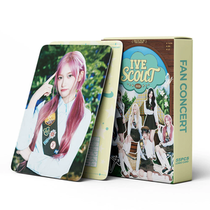 IVE kpop การ์ดถ่ายรูป2025 IVE Scout Lomo Card, การ์ดรูปถ่าย wonyoung Yujin Rei leeseo <span class=keywords><strong>gaeul</strong></span> Liz LOMO - Product Image 1