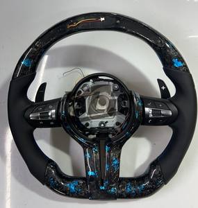 Volante de Fibra de Carbono YLD para <span class=keywords><strong>BMW</strong></span> M3 M4 M2 X3M X4M F06 F10 F15 F16 F22 F30 F31 F32 F33, Mejora <span class=keywords><strong>Interior</strong></span> del Automóvil - Product Image 5