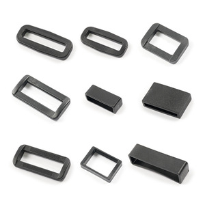 Plastic Buckles For Garment And Bags Durable <b>Adjustable</b> <b>Square</b> Shape Classic Style - Product Image 1