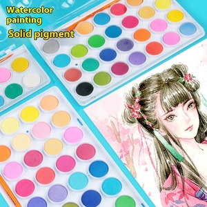 Weizhuang - Juego de Pinturas de Acuarela Sólida para Artistas, 36 Colores, 45 ml, para Dibujar en Lienzo, para la Creatividad y la Imaginación - Product Image 1