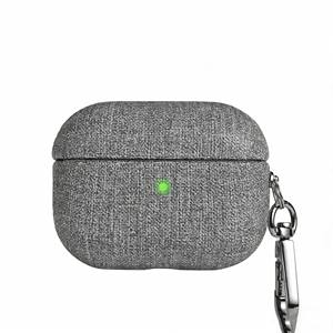 Funda Texturizada de Algodón y Lino Premium para AirPods 1/2/3/4/Pro/Pro2/Pro3, a Prueba de Golpes, Cobertura Total - Product Image 1