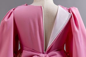 Vendita calda 2025 ragazze abiti stampati principessa per bambini festa di compleanno Chiffon abito da sera per bambini - Product Image 6