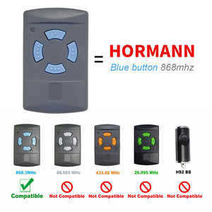 Pour Hormann 868MHZ télécommande HORMANN HSZ2 HSP4C HS1 HS2 HS4 HSZ1 HSM2 <span class=keywords><strong>HSM4</strong></span> HSE2 HSE4 ouvre-porte émetteur 868.35mhz - Product Image 3