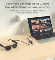 Module de charge pour lunettes intelligentes AR 3D VR AR Adaptateur de charge USB C AR Smart Glasses Hub