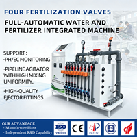 Machine de fertilisation intelligente à pompe intégrée, haute productivité, distribution automatique et uniforme pour l'irrigation goutte à goutte