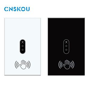 CNSKOU Touchless <b>Switch</b> Infrared Sensor Glass Panel Wave Control Wall <b>Switch</b> - Product Image 2