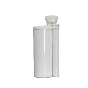 250ml 10:1 Ceramic Tile Adhesive Bottle Sealant Dual Barrel Double Piston Syringe For AB Glue Dispensing