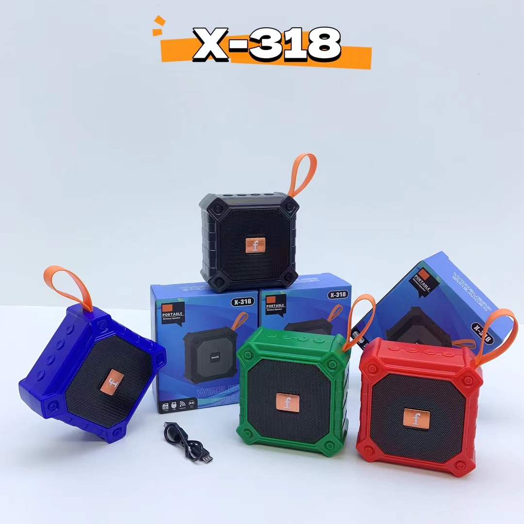 2024 X-318 Mini Wireless Speakers - Portable & Multifunctional