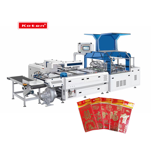 Máquina de embalaje de tarjeta de sobre rojo chino, libro de ejercicios de alta velocidad - Product Image 1