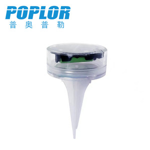 Lampe d'aquarium Poplor à LED, alimentée par énergie solaire, changeant de couleur RGBW avec télécommande, pour aquarium, étanche - Product Image 1