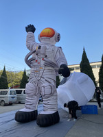 Modèle gonflable d'astronaute géant pour décoration thématique