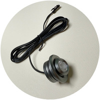 Schrank Display LED Mini Spot Lampe 1w Grau unter dem Küchen schrank LED-Leuchten DC12V Kleider schrank LED-Licht für Küchen schrank