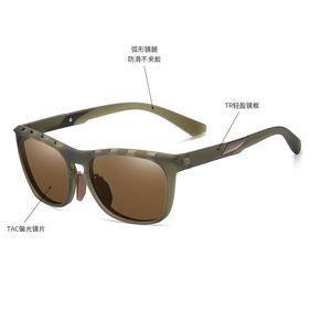 TR7516 Nuevas Gafas de Sol Polarizadas para Hombre, Montura TR con Ventilación, Estilo Europeo y Americano, para Deportes, Ocio y Conducción - Product Image 6