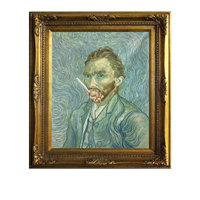 Peinture sur toile Van Gogh de qualité musée Café Terrasse Nuit Reproductions d'artiste célèbre pour la décoration intérieure Peint à la main Suspendu