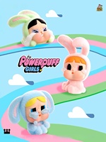 Mart pour Powerpuff Girls Series PVC Fashion Lovely Dolls Figures Custom Trendy Toys Blind Mystery Box 12 Set 100% Genuine
