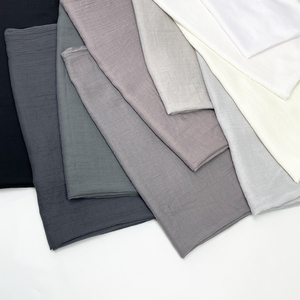 Venta al por mayor Premium turco borla gris oscuro sólido sombreado chal bufanda larga para mujeres algodón Dupatta velo Hijabs mujeres musulmanas 2025 - Product Image 5