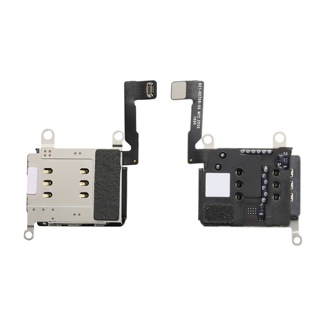 Elekworld OEM Dual SIM Card Reader with Flex for iphone 12 Pro Max 12 Pro 12 11 Single Sim Card Convert to Dual SIM