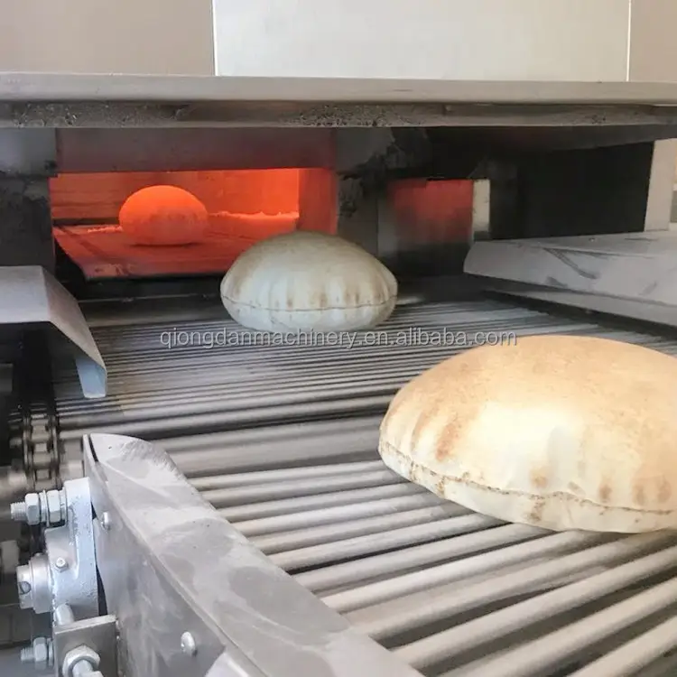 De alta capacidad Precio de panadería turco, india libanesa árabe pan de pita plana chapati que hace la máquina Máquina automática línea de producción