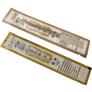 Quanhe เข็มฝังเข็มยาวด้ามจับทำจากเงินเจ็บปวด100ชิ้นเข็มฝังเข็มแบบแห้ง - Product Image 2