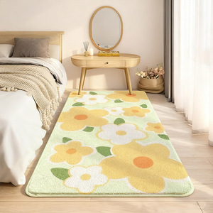 <span class=keywords><strong>Tappeto</strong></span> Floreale per <span class=keywords><strong>Camera</strong></span> da Letto, Tappetino Antiscivolo Rosa per Bambini, <span class=keywords><strong>Tappeto</strong></span> Antiscivolo per <span class=keywords><strong>Camera</strong></span> Matrimoniale, Tappetino Antiscivolo per Bambine - Product Image 1