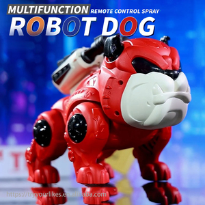 EPT telecomando spruzzatura Robot bambini giocattoli interattivi di tecnologia nuovo 2026 telecomando elettronico cane con luci e musica - Product Image 2
