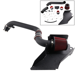 ระบบไอดีอากาศประสิทธิภาพสูง ท่ออลูมิเนียมไหลเวียนดี สำหรับรถยนต์ Audi A3 S3 VW Tiguan ปี 2007-2018 รุ่น AIM023-RD-BK - Product Image 1