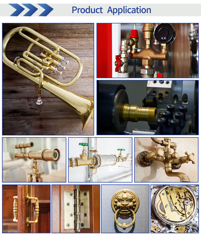 ASTM 70/30 CuZn37 CuZn40 Brass Pipe / Brass Tube