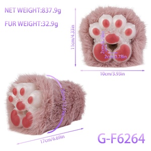 GEEBA Furry Pocket Pussy Animal Claw Shaped Male <b>Masturbator</b> Furry Claw Pocket <b>Masturbator</b> Sex Toys for Men - Product Image 2