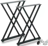 Servicio de Corte Láser y Soldadura de Accesorios para Muebles OEM, Patas para Escritorio, Comedor y Oficina