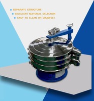 Tamis grattoir à 2 couches de 1000 mm pour poudre collante, tamis pour poudre compacte, tamis pour poudre humide, tamis pour poudre biologique