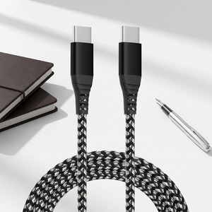 <span class=keywords><strong>Cable</strong></span> USB-C de Carga Rápida 3A de Alta Velocidad, <span class=keywords><strong>Cable</strong></span> de Carga Tipo C de 1 Metro con Tejido de Nailon para <span class=keywords><strong>Samsung</strong></span> HuaweiV - Product Image 2