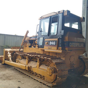 Bulldozer Caterpillar D6G d'occasion, modèle 2015, équipement de construction avec hydraulique Nabtesco, capacité de bêchage de 3,27 m, vente flash - Product Image 6