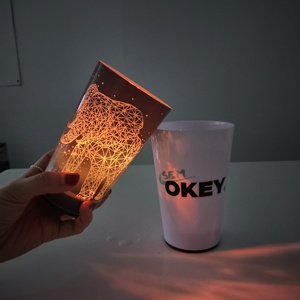 Multicolor Flashing Light Party <strong>Cups</strong> Liquid Activated Light up Luminous <strong>Cup</strong> Plastic Lighting <strong>Cup</strong> for Christmas Halloween <strong>Easter</strong> - Product Image 5