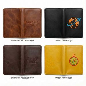 Funda de Pasaporte Personalizada, Cartera de Cuero Vacuno Suave, Porta Tarjetas, Accesorios de Viaje Unisex - Product Image 5