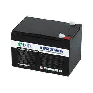 エリート・ニューエナジー 12.8V 12Ah LiFePO4 ディープサイクルソーラーバッテリーパック（6000サイクル、2000～5000回充放電可能） - Product Image 6