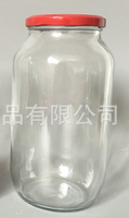 Different Large Size Round Glass Jam Jar with 82mm Twist Off Closer 1000ml 2000ml