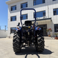 Petit tracteur COC de 50 CV avec équipement agricole et de jardinage, tracteur agricole pas cher à vendre