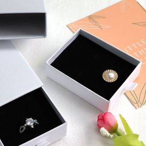 Cardboard Eco Friendly <b>Drawer</b> Sliding Packaging <b>Drawer</b> Gift Box with Custom logo Printing Universal Jewelry Box <b>Small</b> Paper - Product Image 5