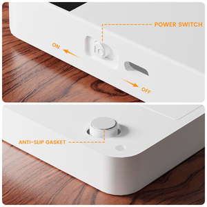 Báscula Digital Multifuncional para Café, de ABS, con Batería, Negra y <span class=keywords><strong>Blanca</strong></span>, con Temporizador, Diseño Nuevo de Fábrica Changxie - Product Image 5