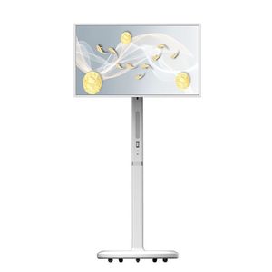 ทีวีพกพาอัจฉริยะขนาด 21.5 นิ้ว รุ่น Factory จอ LED สัมผัสแบบ Capacitive สีขาว ความละเอียด Full HD 120Hz โทรทัศน์เคลื่อนที่ จออัจฉริยะพกพา - Product Image 1