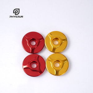 Customized <strong>logo</strong> Various Colors Anodized Aluminum Bike Accessories CNC Turning <strong>Machining</strong> - Product Image 6