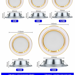 ไฟดาวน์ไลท์ SMD 5W 7W 12W ไฟดาวน์ไลท์ LED สำหรับไฟดาวน์ไลท์ - Product Image 5