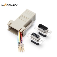 Adaptador de Ethernet a DB9 RS232 con Conector RJ45 para Herramienta de Diagnóstico Automotriz