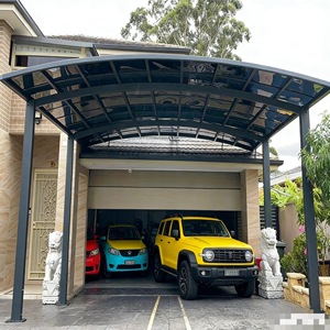 Abri de voiture en aluminium avec certification CB, facile à installer pour le marché européen, usage résidentiel pour garage - Product Image 1