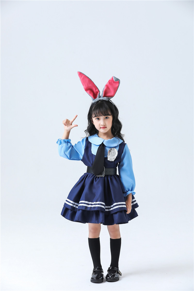 Long Sleeve Kids' Bunny Dress