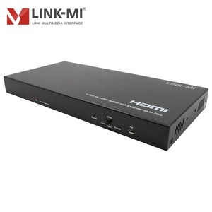 1x4 90m 4K60hz cho <span class=keywords><strong>HDMI</strong></span> IP Extender <span class=keywords><strong>Splitter</strong></span> 18Gbps 4K 1080P downscaler cho Dolby tầm nhìn 7.1CH âm thanh video <span class=keywords><strong>Splitter</strong></span> chuyển đổi - Product Image 2