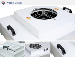 Unité de filtration à ventilateur HEPA de qualité supérieure pour applications industrielles, avec fonctionnement stable pour salle blanche - Product Image 2